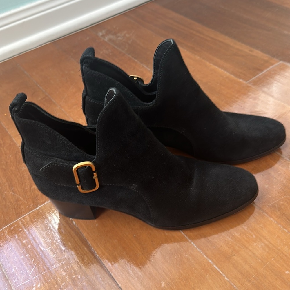 Marc Jacobs Suede Round Toe Boots us  size 7.5 (37.5)